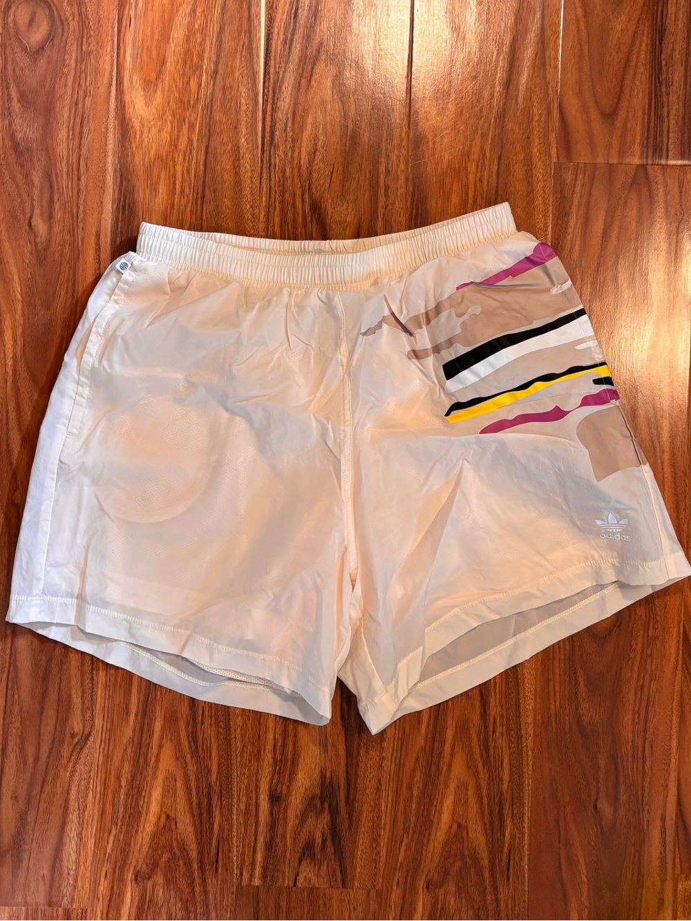adidas Athletic Shorts with mesh liner and pockets